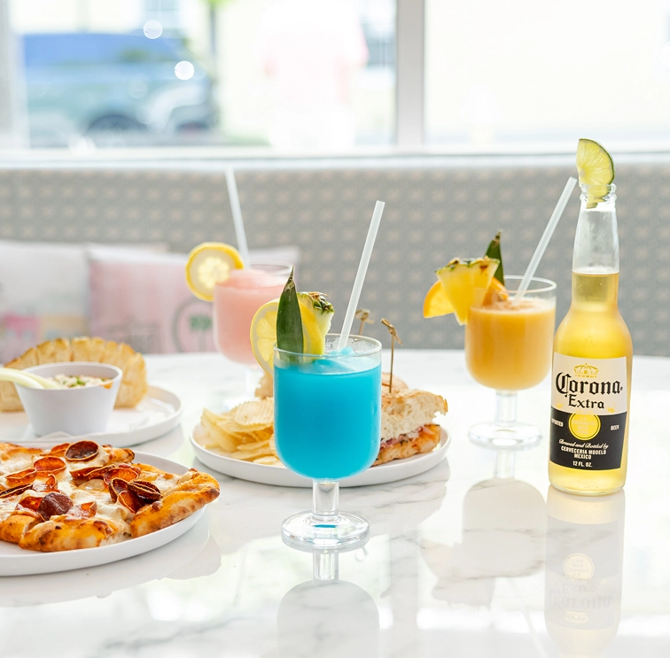 Variety of coktails